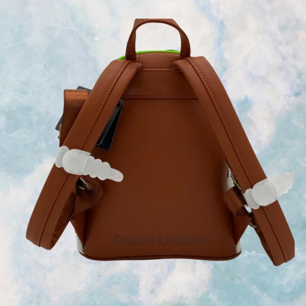 Loungefly‎ Willy Wonka Oompa Loompa Mini Backpack and Wallet